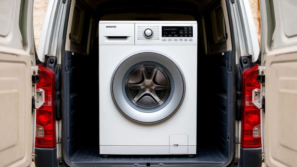 Перевозка стиральной машины с компанией 100% Позитиff: Ваш комфорт — наша забота!