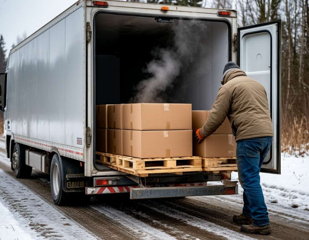 Перевозка замороженных продуктов: режим −18 и приёмка